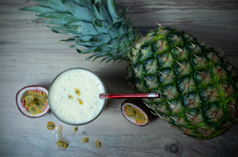 Pineapple and Passionfruit Smoothie