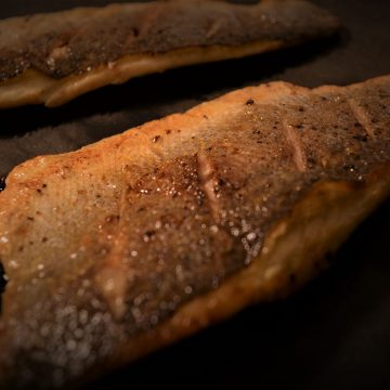 Pan-fried Sea Bass