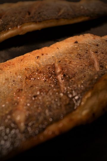 Pan-fried Sea Bass