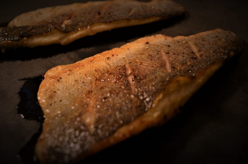 How to pan-fry Sea Bass fillet