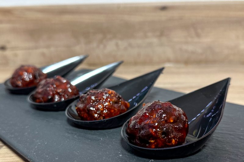 Gochujang Bean Balls