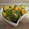 Gochujang cucumbers